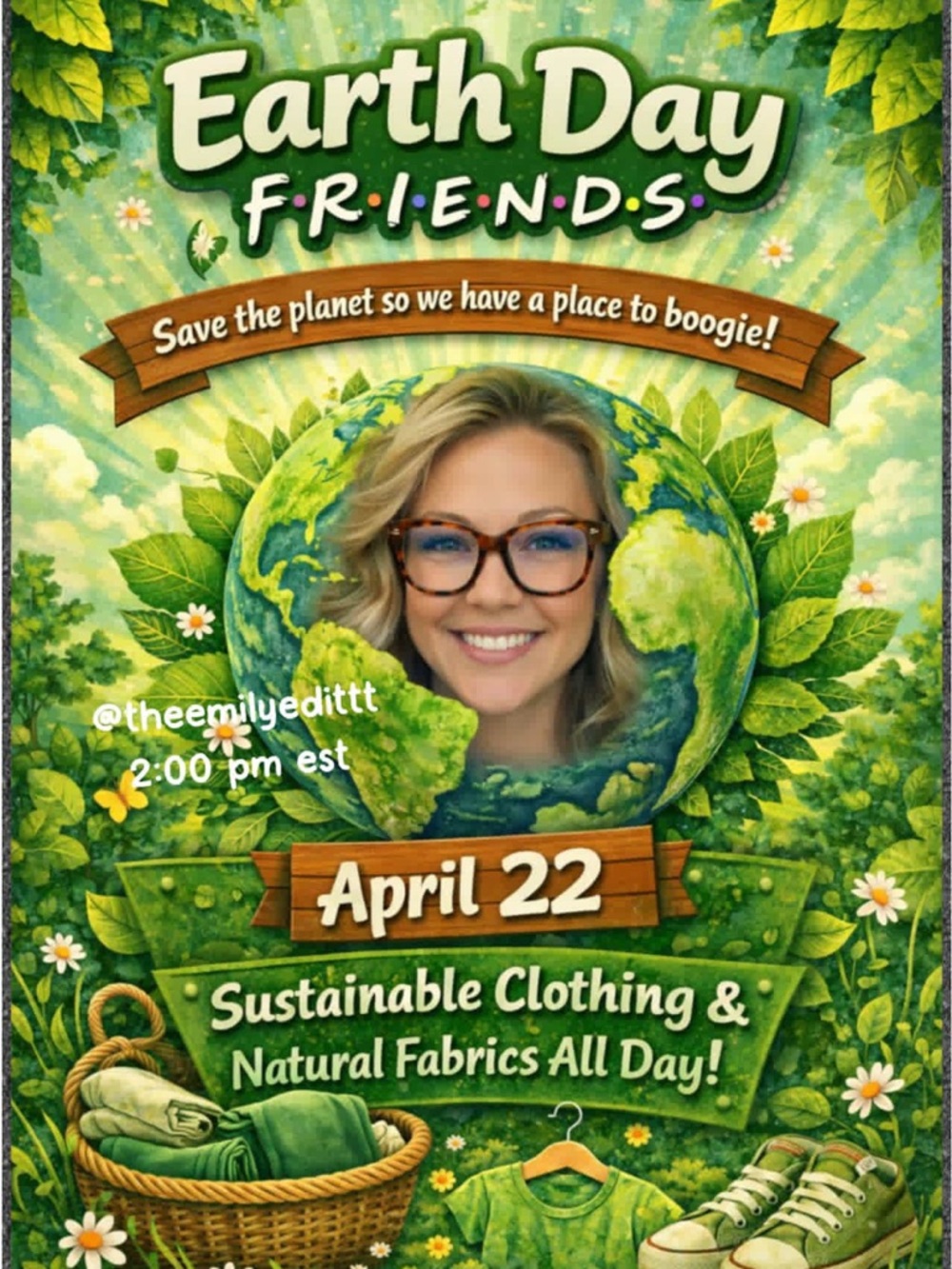 Earth Day Friends April 22 REBUNDLE LANDUD